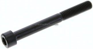 Zylinderschraube DIN 912, M 10x90, Stahl 12.9 blank (schwarz)