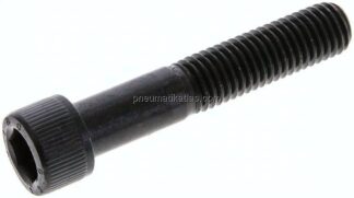 Zylinderschraube DIN 912, M 12x65, Stahl 12.9 blank (schwarz)