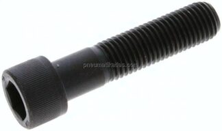 Zylinderschraube DIN 912, M 16x70, Stahl 12.9 blank (schwarz)