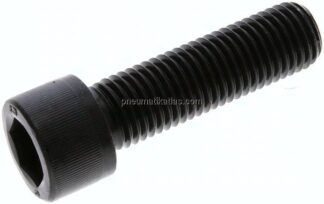 Zylinderschraube DIN 912, M 20x70, Stahl 12.9 blank (schwarz)