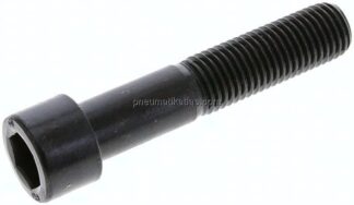 Zylinderschraube DIN 912, M 20x100, Stahl 12.9 blank (schwarz)
