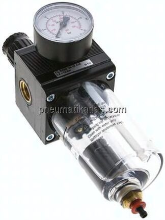 Kombi-Wartungseinheit, G 1/4", 0,5 - 12 bar, Kombi 1