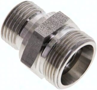 Gerade Schneidringverschr. G 1/2"-18 L (M26x1,5), ohne Mutter & Schneidring, 1.4571