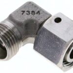 Einstellb. Winkel-Schneidringverschr. 12 L (M18x1,5), ohne Mutter & Schneidring, 1.4571