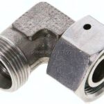 Einstellb. Winkel-Schneidringverschr. 18 L (M26x1,5), ohne Mutter & Schneidring, 1.4571