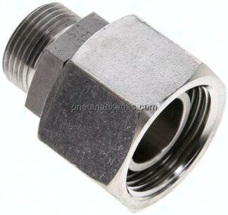 Reduziereinsatz 22 L-15 L (M22x1,5), ohne Mutter & Schneidring, 1.4571