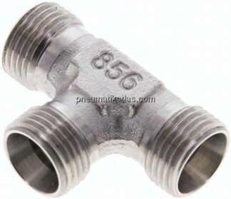 T-Schneidringverschraubung 12 L (M18x1,5), ohne Mutter & Schneidring, 1.4571
