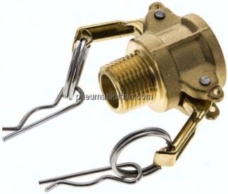 Kamlock-Kupplung (B) R 1/2"(AG), Messing