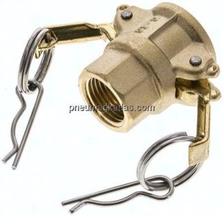 Kamlock-Kupplung (D) Rp 1/2"(IG), Messing