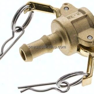 Kamlock-Kupplung (C) 13 (1/2")mm Schlauch, Messing