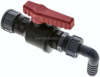 Kunststoff-Ablasshahn G 3/4", PN 4