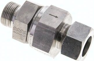 Hydraulik-Rückschlagventil 22 L (M30x2)-G 3/4", 1.4571