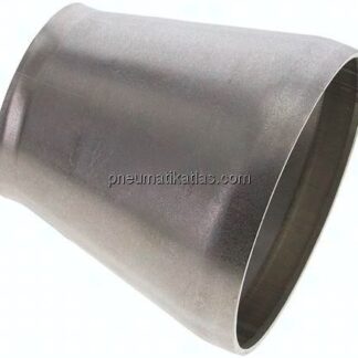 Reduzierstück 114,3x2,6mm - 76,1x2,3mm, 1.4571 geschweißt