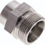 Gerade Anschweißverschraubung 18 L (M26x1,5), ohne Mutter & Schneidring, 1.4571