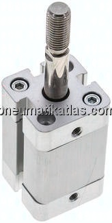 Kompaktzylinder, einfachwirkend, Kolben 20mm, Hub 20mm