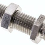 Schott-Schneidringverschraubung 6 L (M12x1,5), ohne Mutter & Schneidring, 1.4571