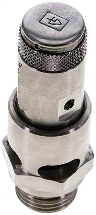 TÜV-Hochleist.-Sicherheitsventil G 1/2"(4,0bar) 1.4404