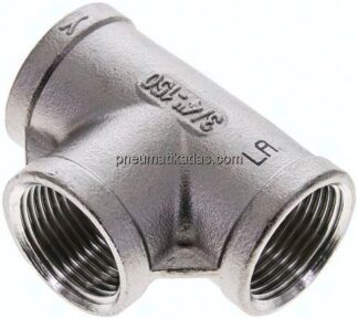 T-Stück Rp 3/4" (IG), 1.4408