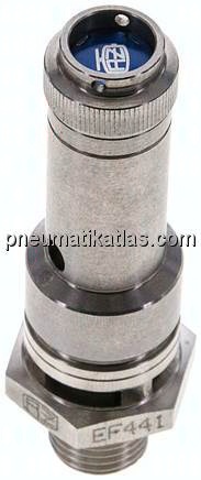 TÜV-Sicherheitsventil G 1/4" (DN8), 11,00 bar, 1.4401