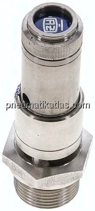 TÜV-Sicherheitsventil G 3/4" (DN10), 3,50 bar, 1.4401