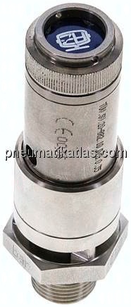 TÜV-Sicherheitsventil G 3/8" (DN10), 2,30 bar, 1.4401