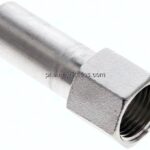 Pressfitting, Übergangsmuffennippel 18mm außen/Rp 1/2" IG