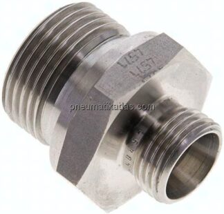 Gerade Schneidringverschr. G 3/4"-12 L (M18x1,5), ohne Mutter & Schneidring, 1.4571