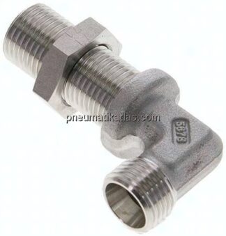 Winkel-Schott-Schneidringverschr. 10 L (M16x1,5), ohne Mutter & Schneidring, 1.4571