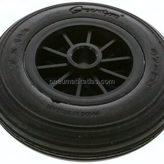 Rad, PU (pannensicher), mit Gleitlager, 180mm