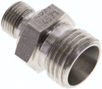 Gerade Schneidringverschr. G 1/8"-10 L (M16x1,5), ohne Mutter & Schneidring, 1.4571