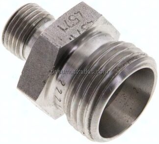 Gerade Schneidringverschr. G 1/8"-12 L (M18x1,5), ohne Mutter & Schneidring, 1.4571