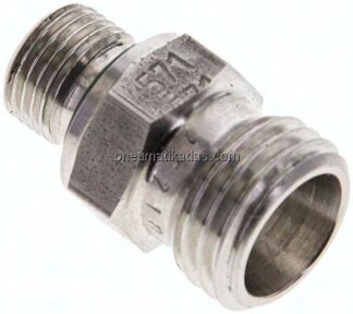 Gerade Schneidringverschr. G 1/8"-8 L (M14x1,5), ohne Mutter & Schneidring, 1.4571