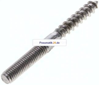 Stockschraube M 8x80, Edelstahl A2