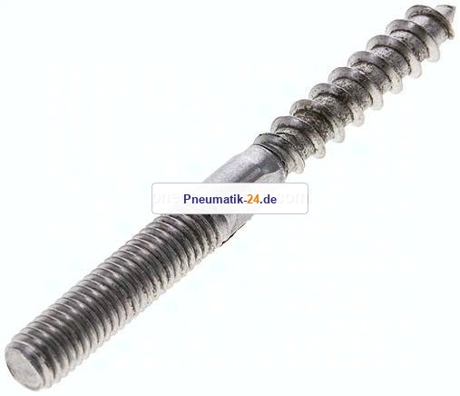 Stockschraube M 8x80, Edelstahl A2