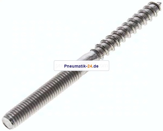 Stockschraube M 8x100, Edelstahl A2