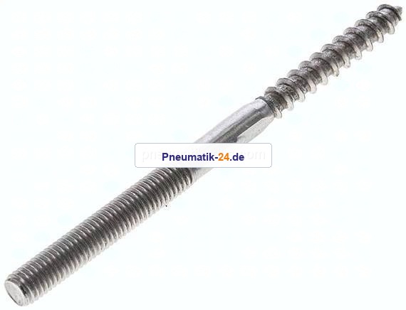 Stockschraube M 8x120, Edelstahl A2