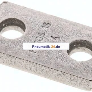 Deckplatte, Edelstahl, Baugröße 1, schwere Baureihe
