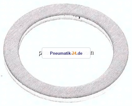 Dichtring (DIN 7603 A), Aluminium,für Gewinde G 1/8"