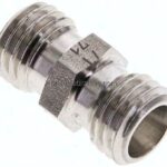 Gerade Schneidringverschraubung 6 L (M12x1,5), ohne Mutter & Schneidring, 1.4571