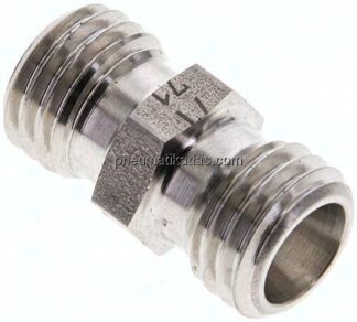 Gerade Schneidringverschraubung 6 L (M12x1,5), ohne Mutter & Schneidring, 1.4571