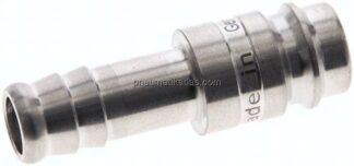 Kupplungsstecker (NW10) 10mm Schlauch, 1.4404