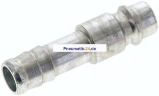 Kupplungsstecker (NW7,2) 10mm Schlauch, Stahl gehärtet & verzinkt