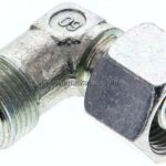 Einstellb. Winkel-Schneidringverschr. 12 S (M20x1,5), ohne Mutter & Schneidring, Stahl verzinkt