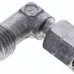 Einstellb. Winkel-Schneidringverschr. 6 S (M14x1,5), ohne Mutter & Schneidring, Stahl verzinkt
