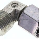 Einstellb. Winkel-Schneidringverschr. 8 S (M16x1,5), ohne Mutter & Schneidring, Stahl verzinkt