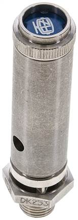 TÜV-Sicherheitsventil G 1/4" (DN8), 40,00 bar, 1.4571