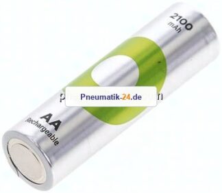 Akku Mignon (HR06)/AA, 4er Pack, Nickel-Metallhydrid (NiMH), vorgeladen, schnellladefähig, kein Memo