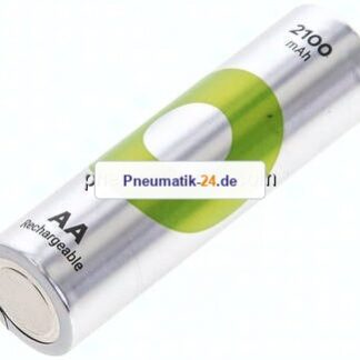 Akku Mignon (HR06)/AA, 4er Pack, Nickel-Metallhydrid (NiMH), vorgeladen, schnellladefähig, kein Memo