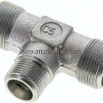 T-Schneidringverschraubung 16 S (M24x1,5)-12 S (M20x1,5)-16 S (M24x1,5), ohne Mutter & Schneidring,