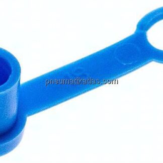 Kunststoff-Schutzkappe für Kegelschmiernippel, blau